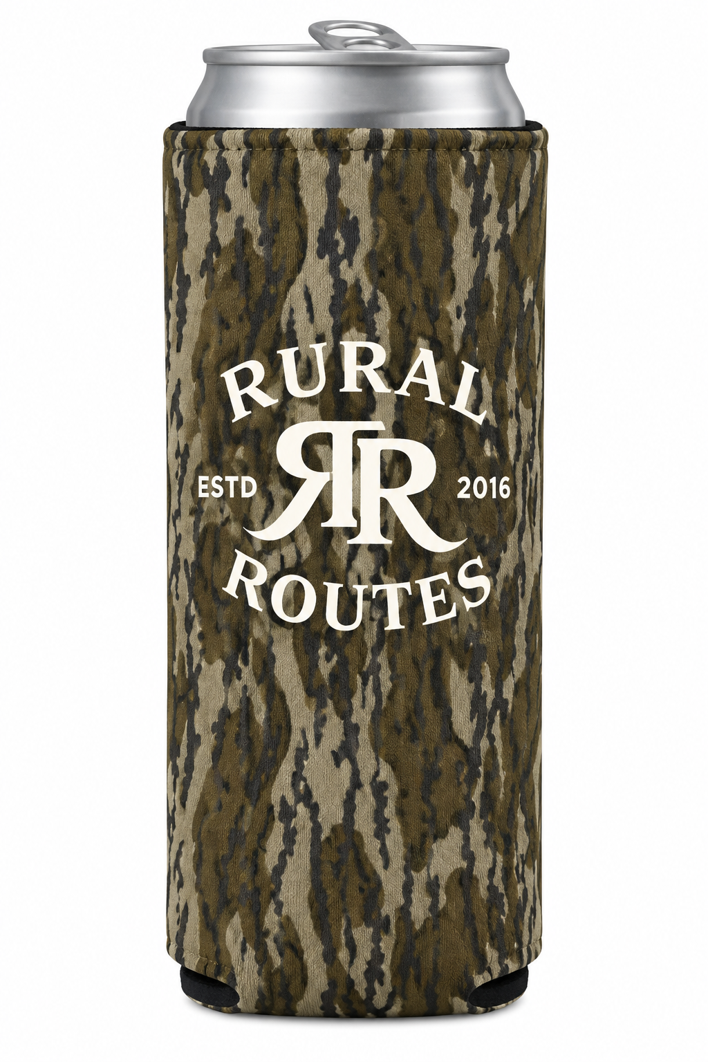 Rural Routes | Bottomlands Koozie | SLIM SIZE
